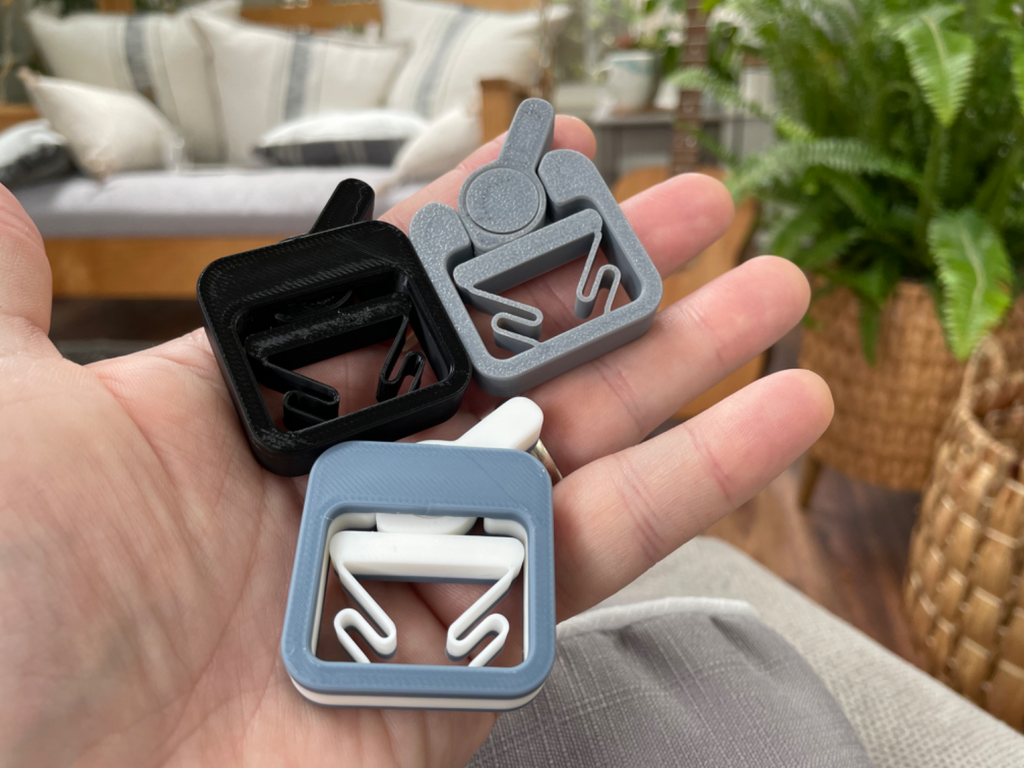 Fidget Toggle Switch - v2 - Print in Place