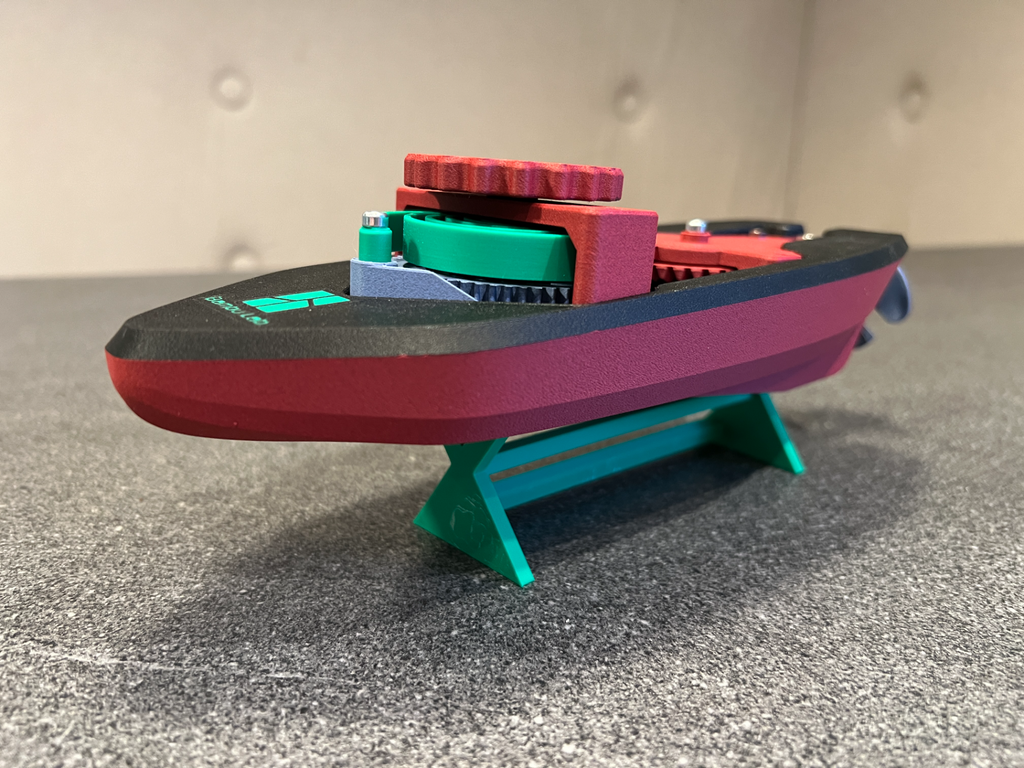Wind-Up Bathtub Boat - Badewannenboot (Single /Dual Color)