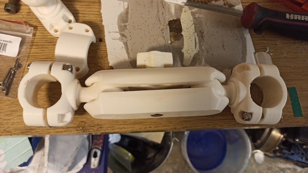 Ram Mounts style pipe mount 1.5" C-size