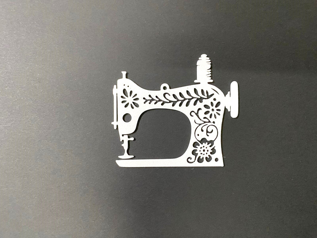 Sewing machine tree ornament