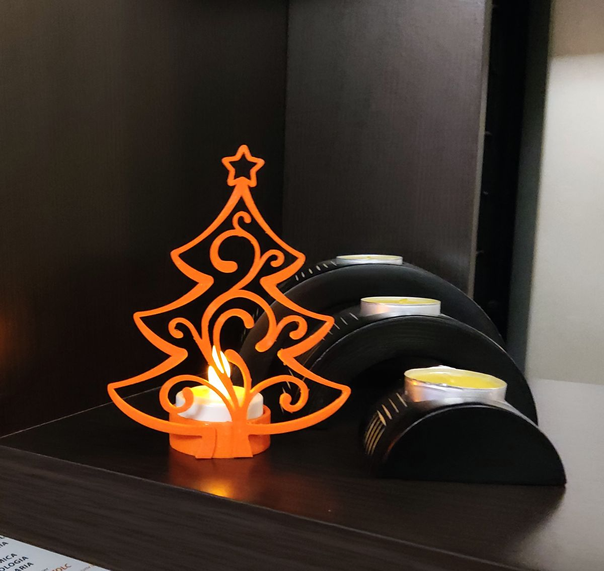 Decoro candela LED 2405
