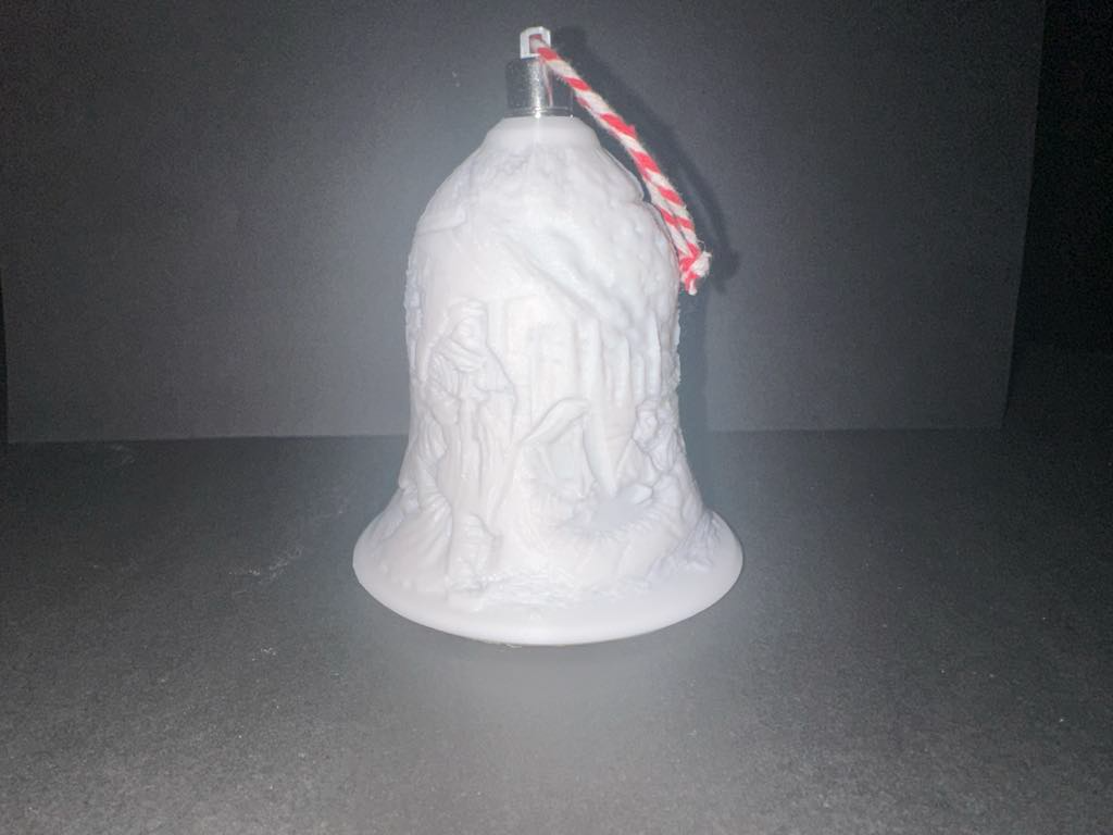 Nativity Lithophane Bell