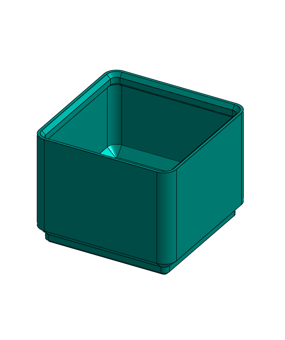 Gridfinity Basic Bin 1x1 4U