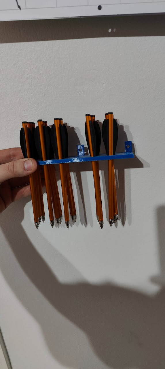 crossbow and bolt wall hanger