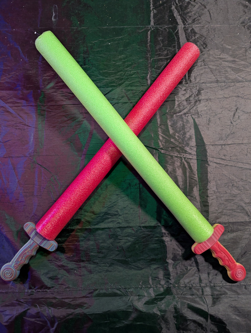 The Backyard Brawler ( Pool noodle handle )