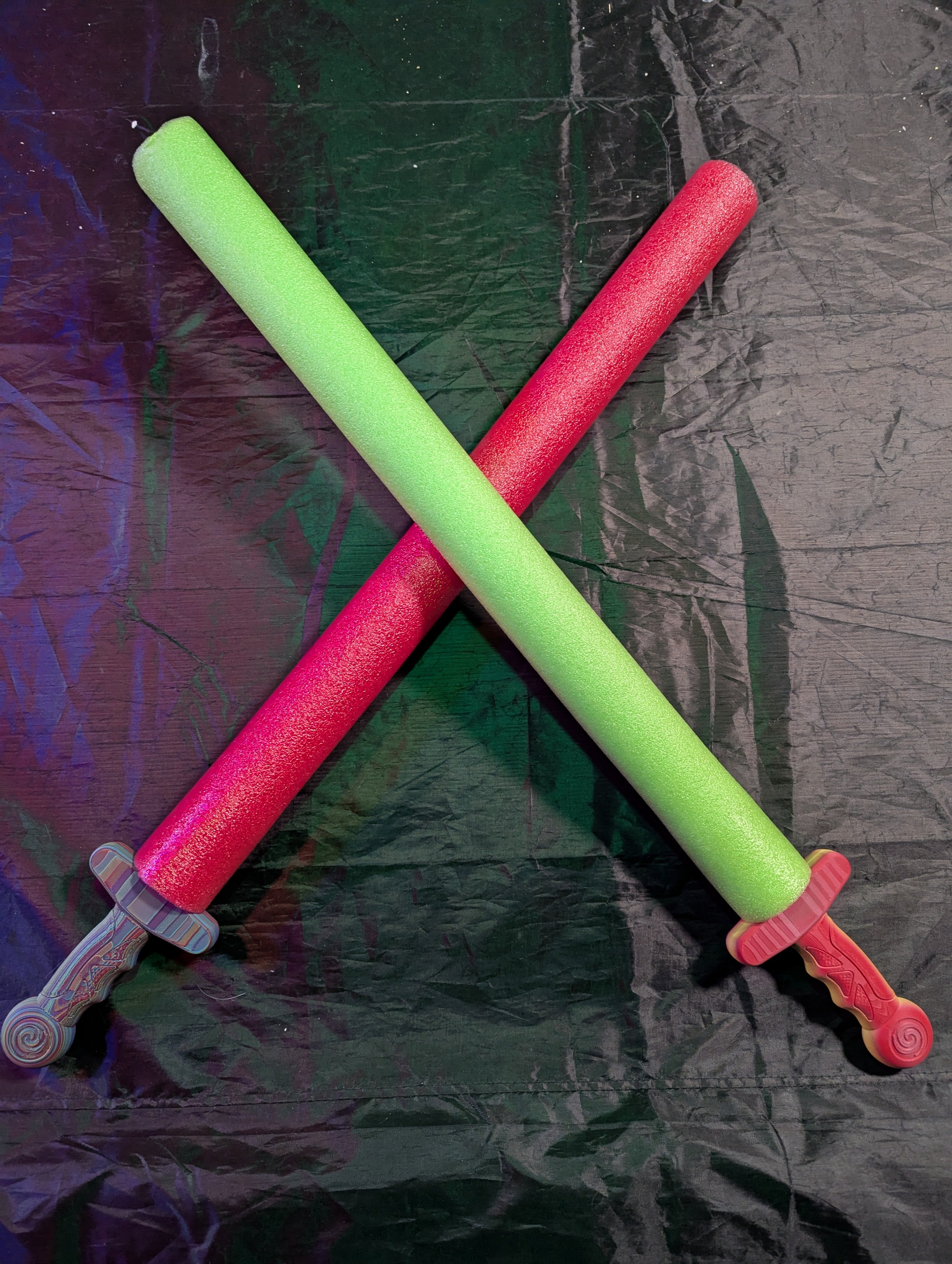 The Backyard Brawler ( Pool noodle handle )