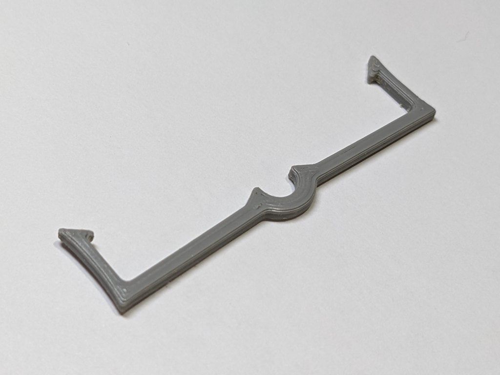 Pegboard hook clip