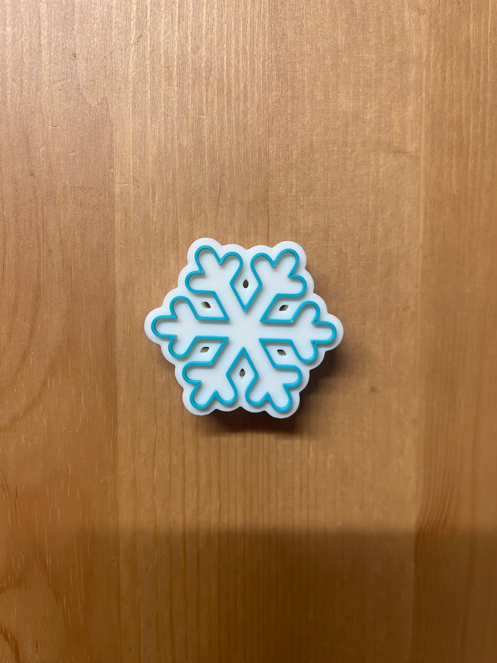 Snowflake Stanley Straw Topper