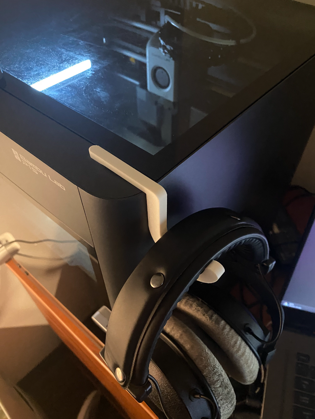 Bambu Lab Printer Headphone Hook