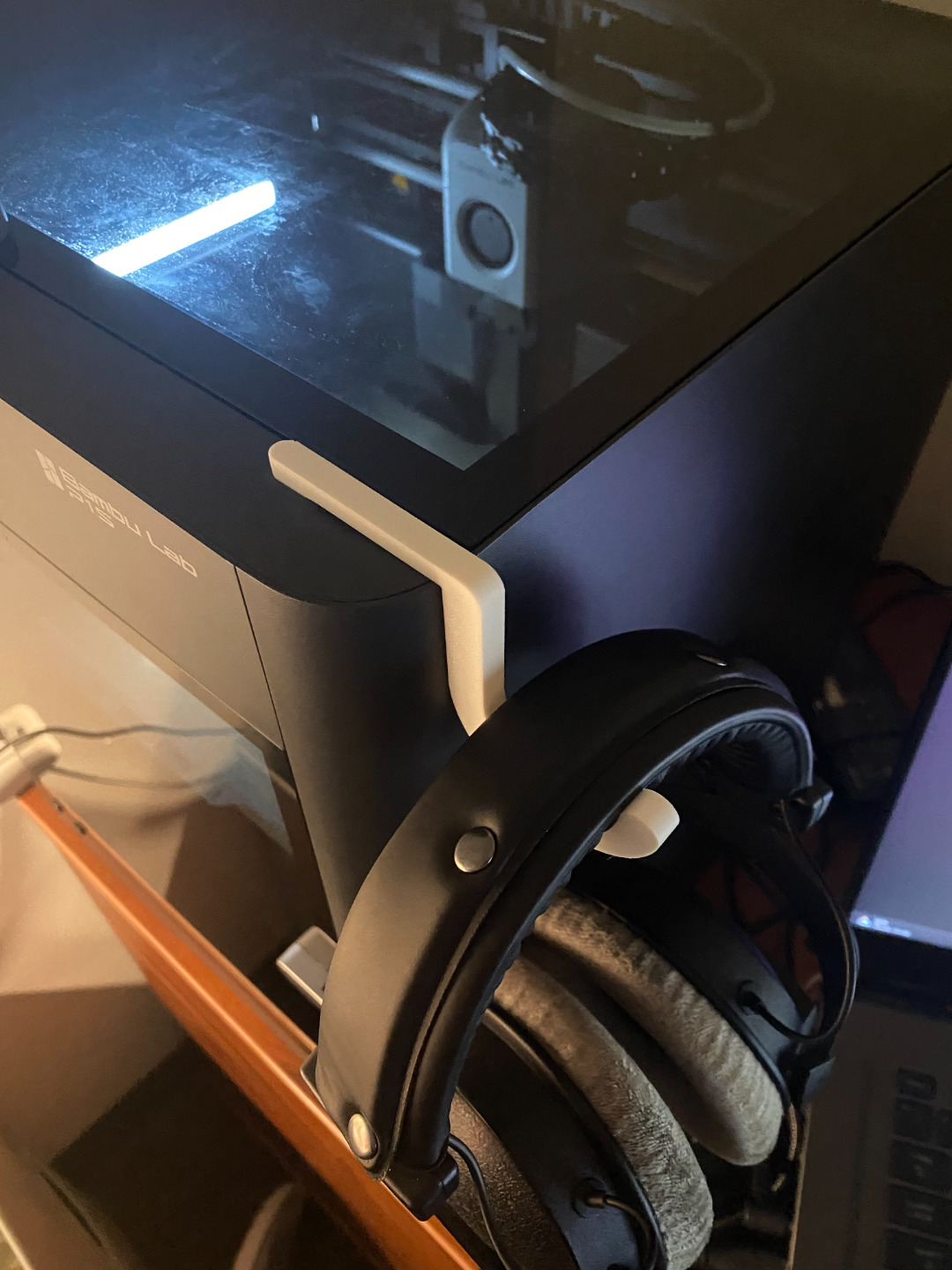 Bambu Lab Printer Headphone Hook