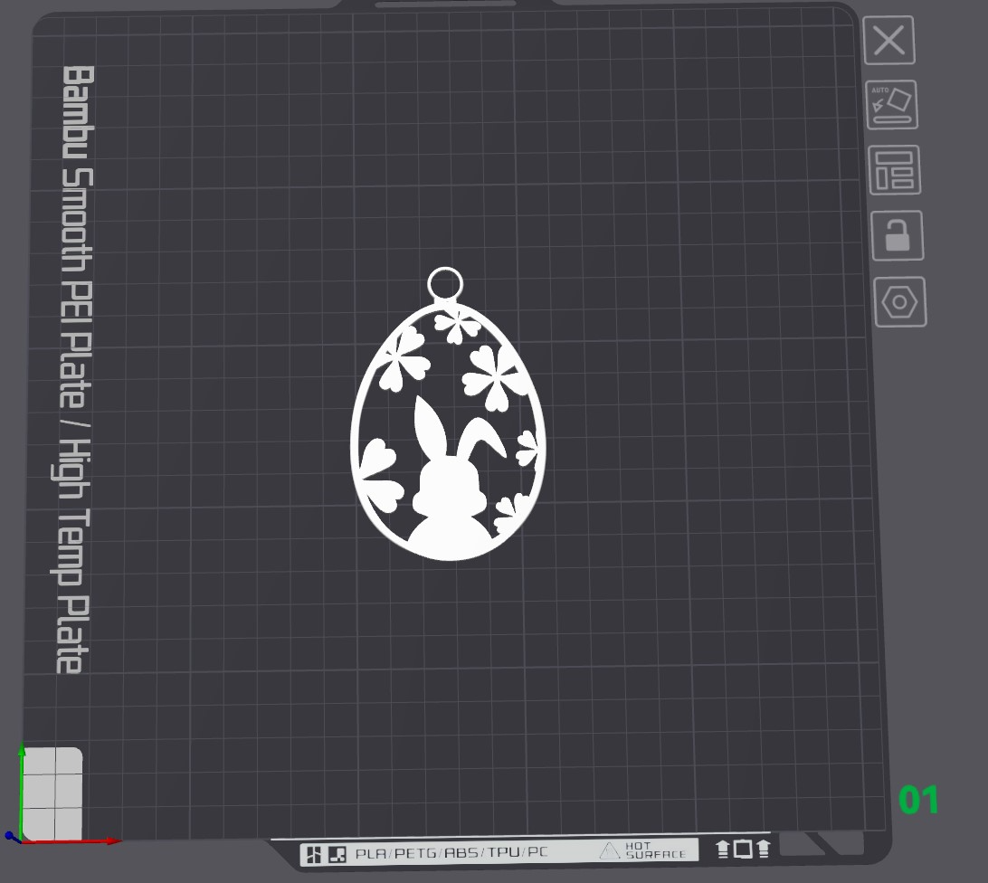 Easter Bunny Ornament