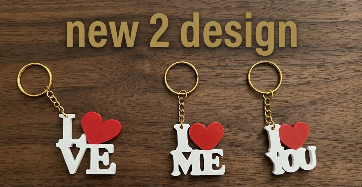 Love keychain Love You Love Me