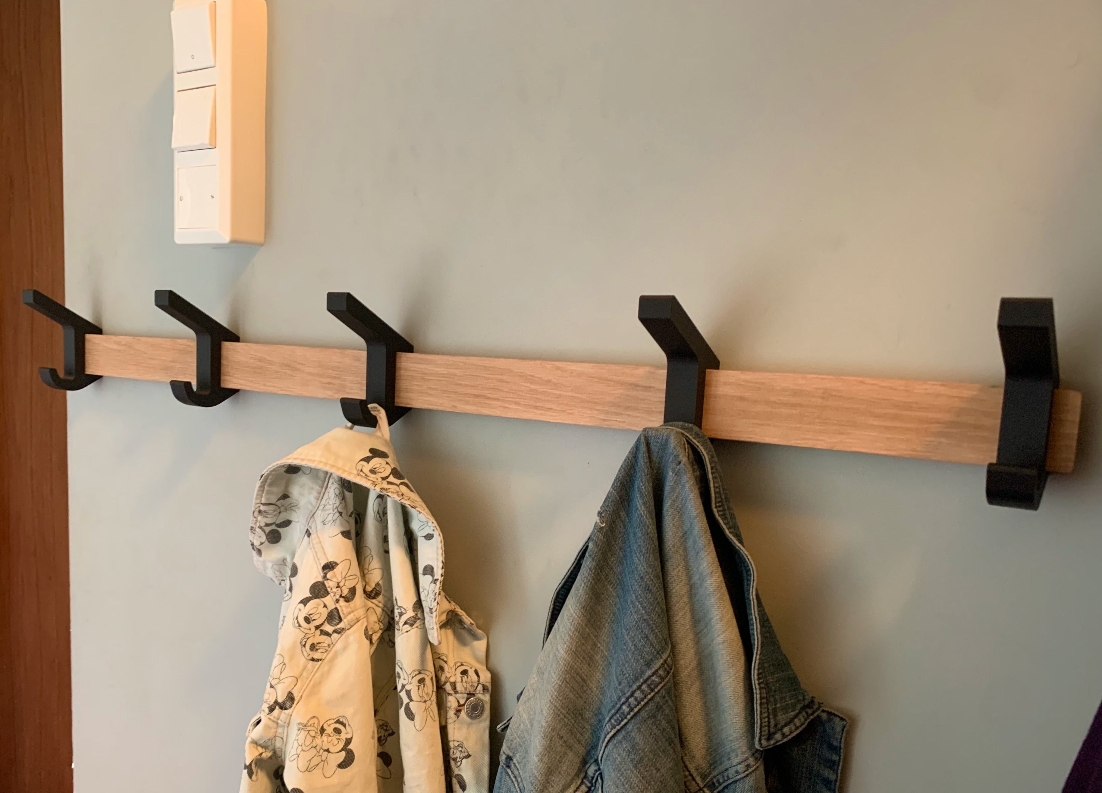 Coat hooks