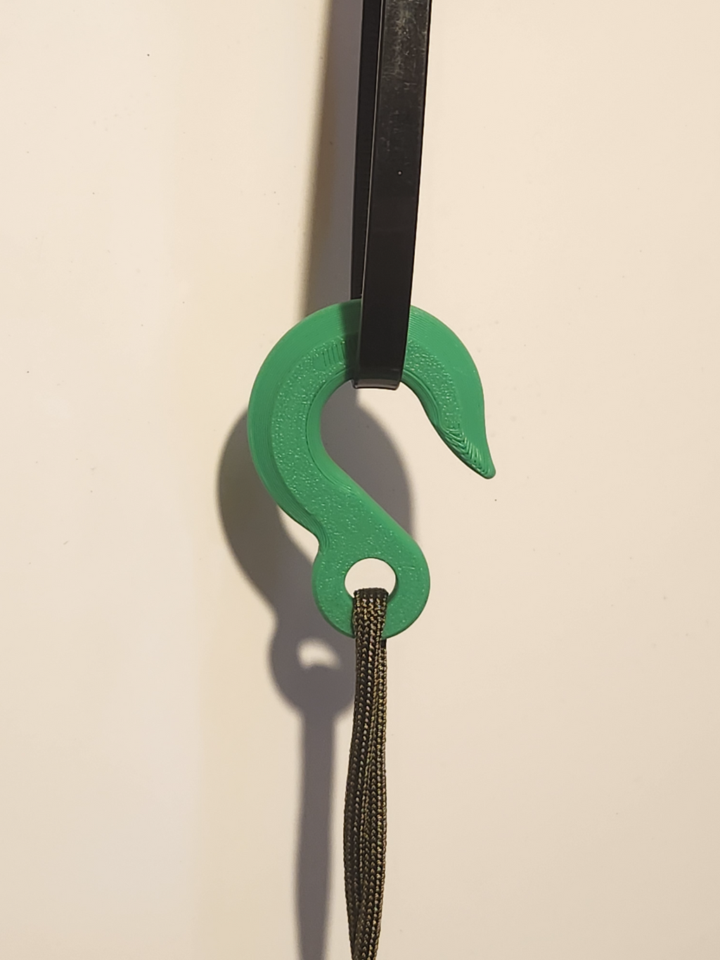 Hook with integrated cable loop