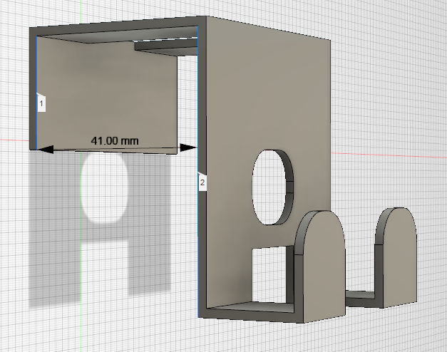 Türhaken für Türstärke 40mm / 4cm
