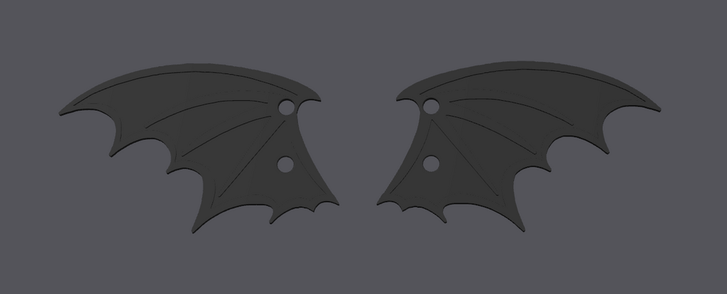 bat wings for shoes Halloween