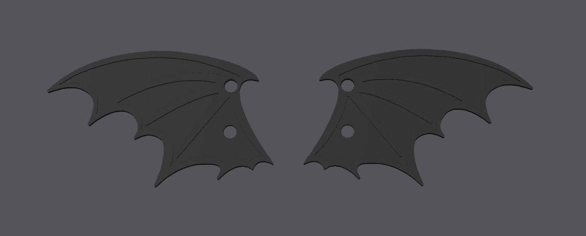 bat wings for shoes Halloween