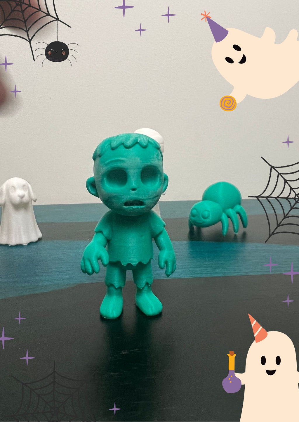 Halloween Toy Collectible Minis Line Up