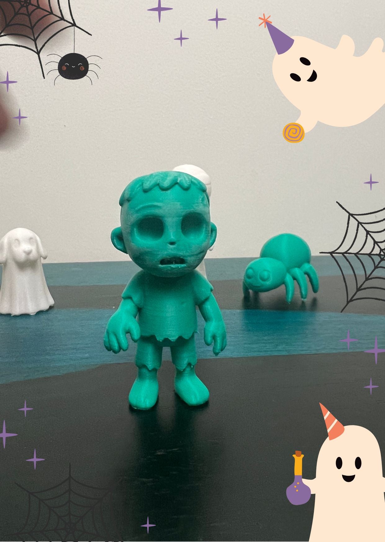 Halloween Toy Collectible Minis Line Up
