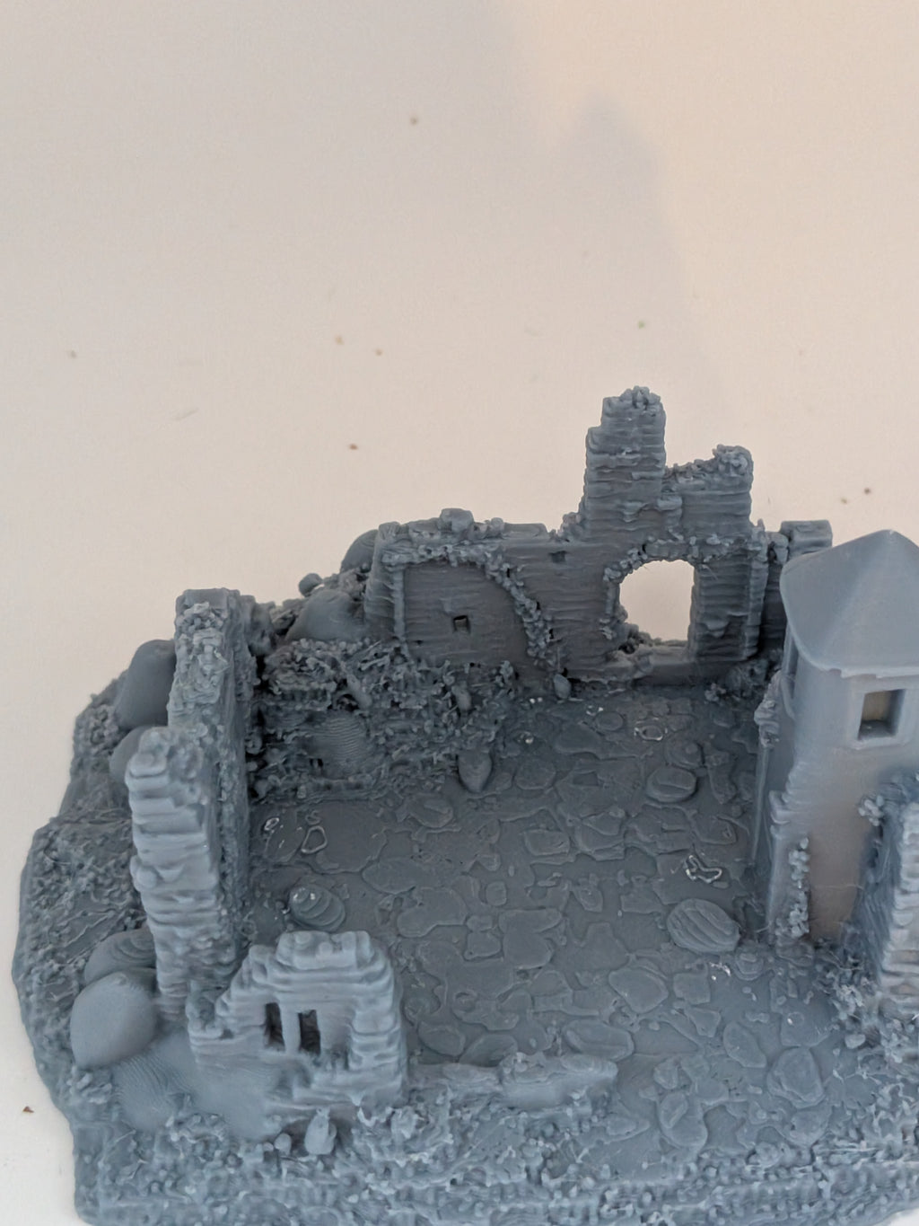 old castle ruin for terrain building