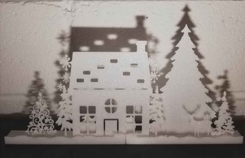 xmas scene