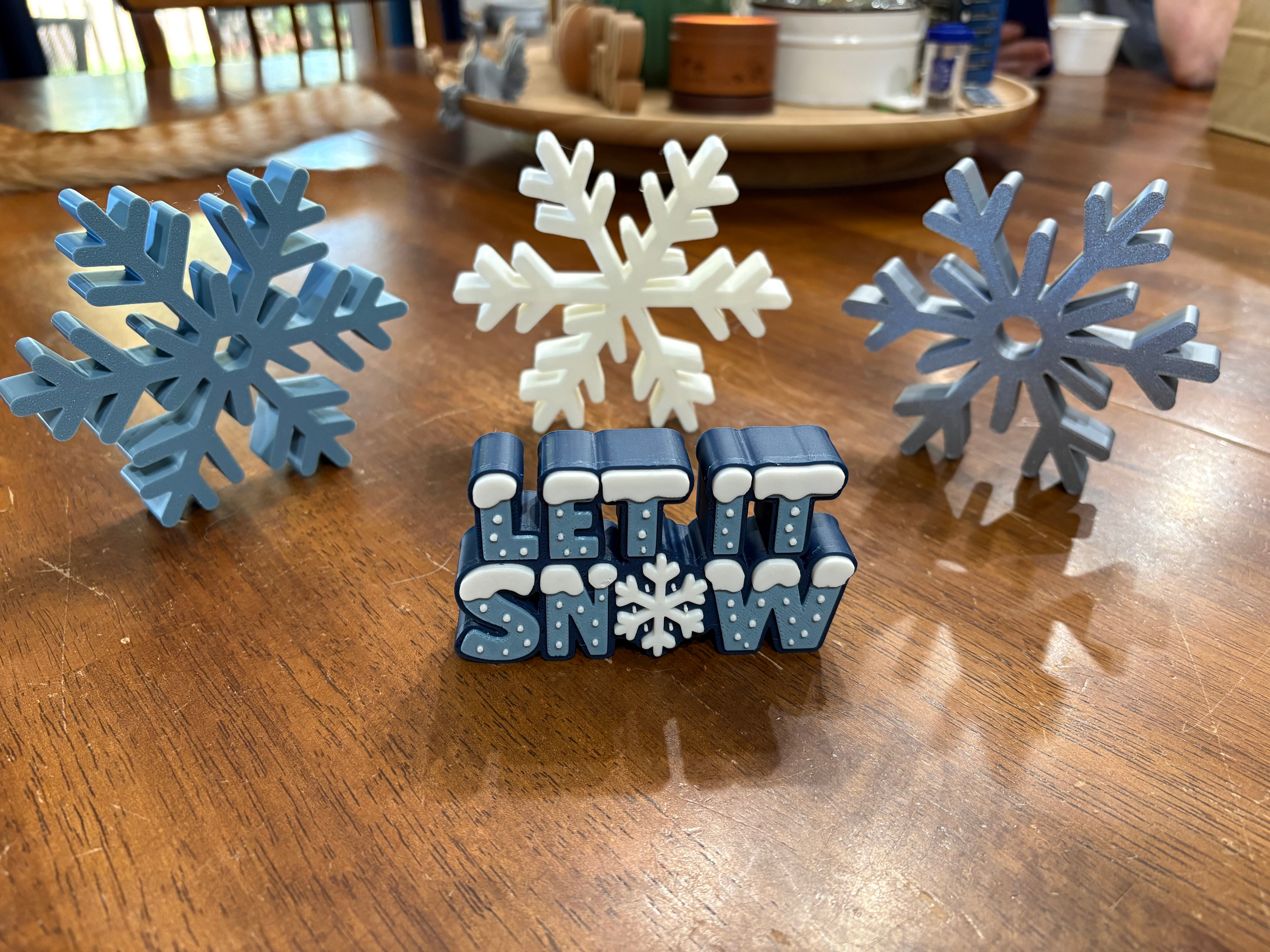 Snowflake Sillouhettes