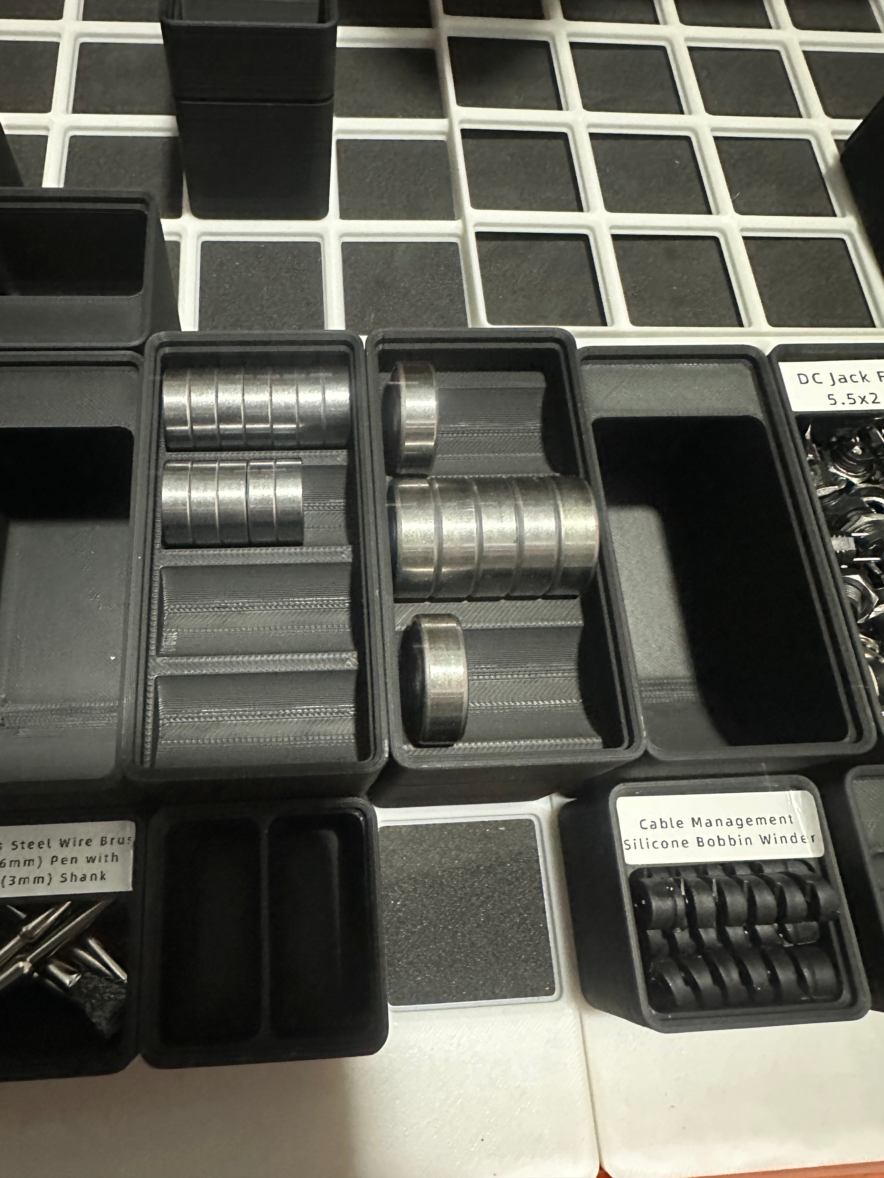Gridfinity 688ZZ Bearing Holder - 28 Bearings