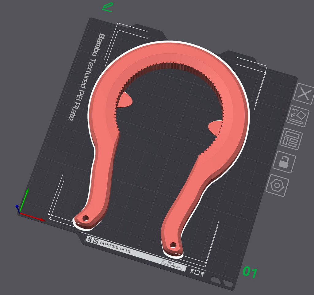 Jar Opener 85mm A1 Mini Plate Compatible