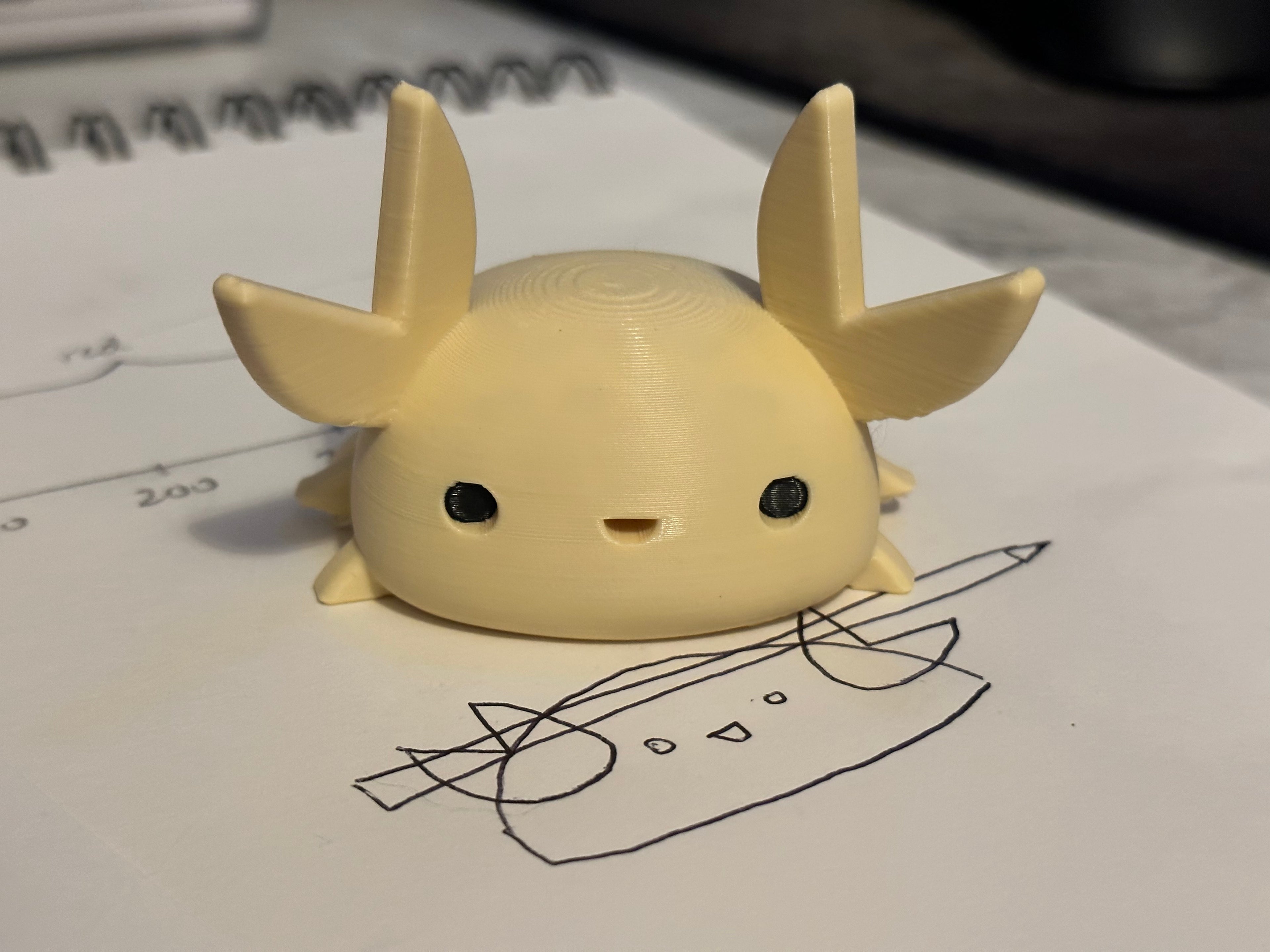 Cute Crab Pen Holder (& Painted for AMS)