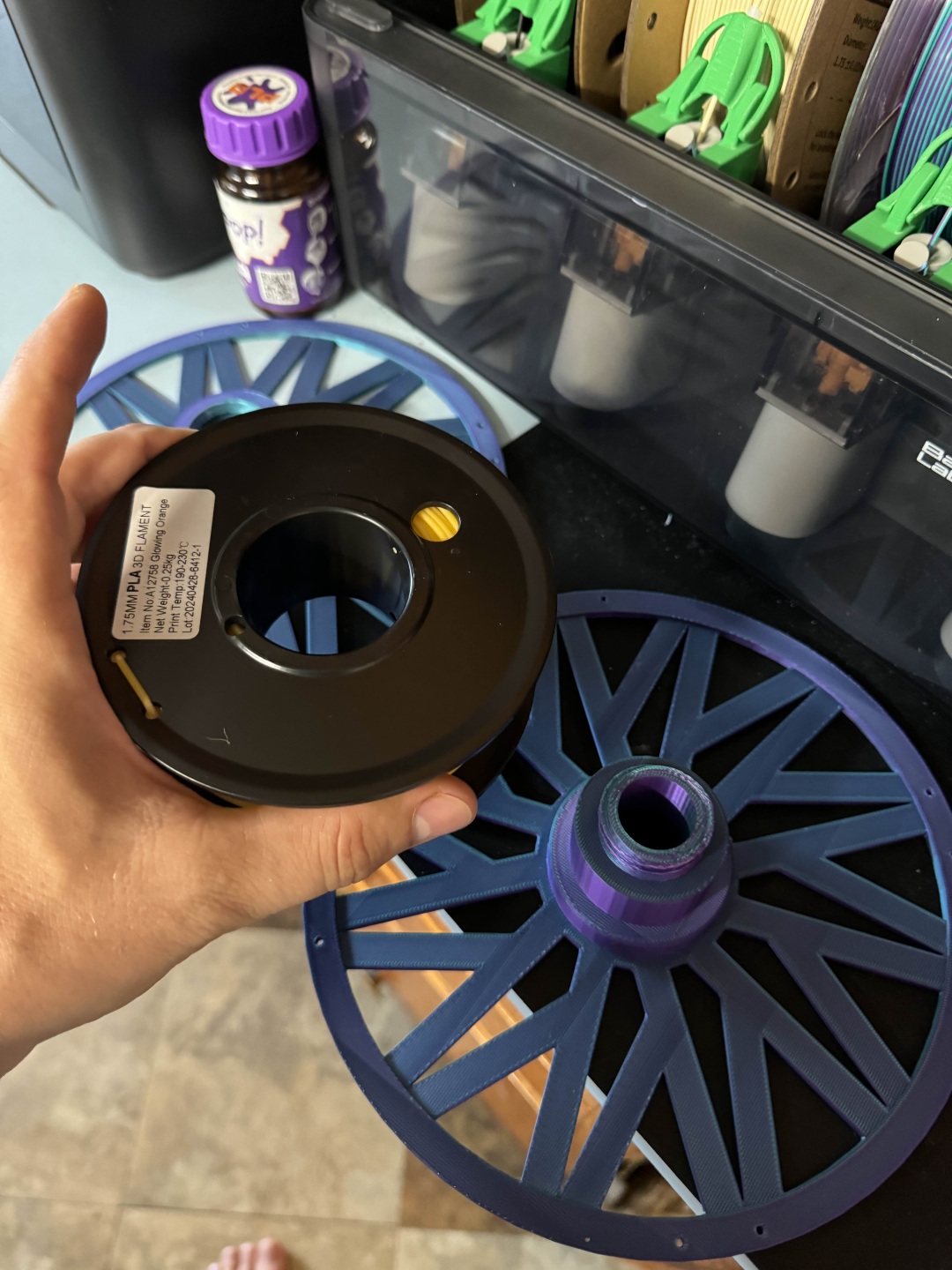 Mini Spool holder for AMS