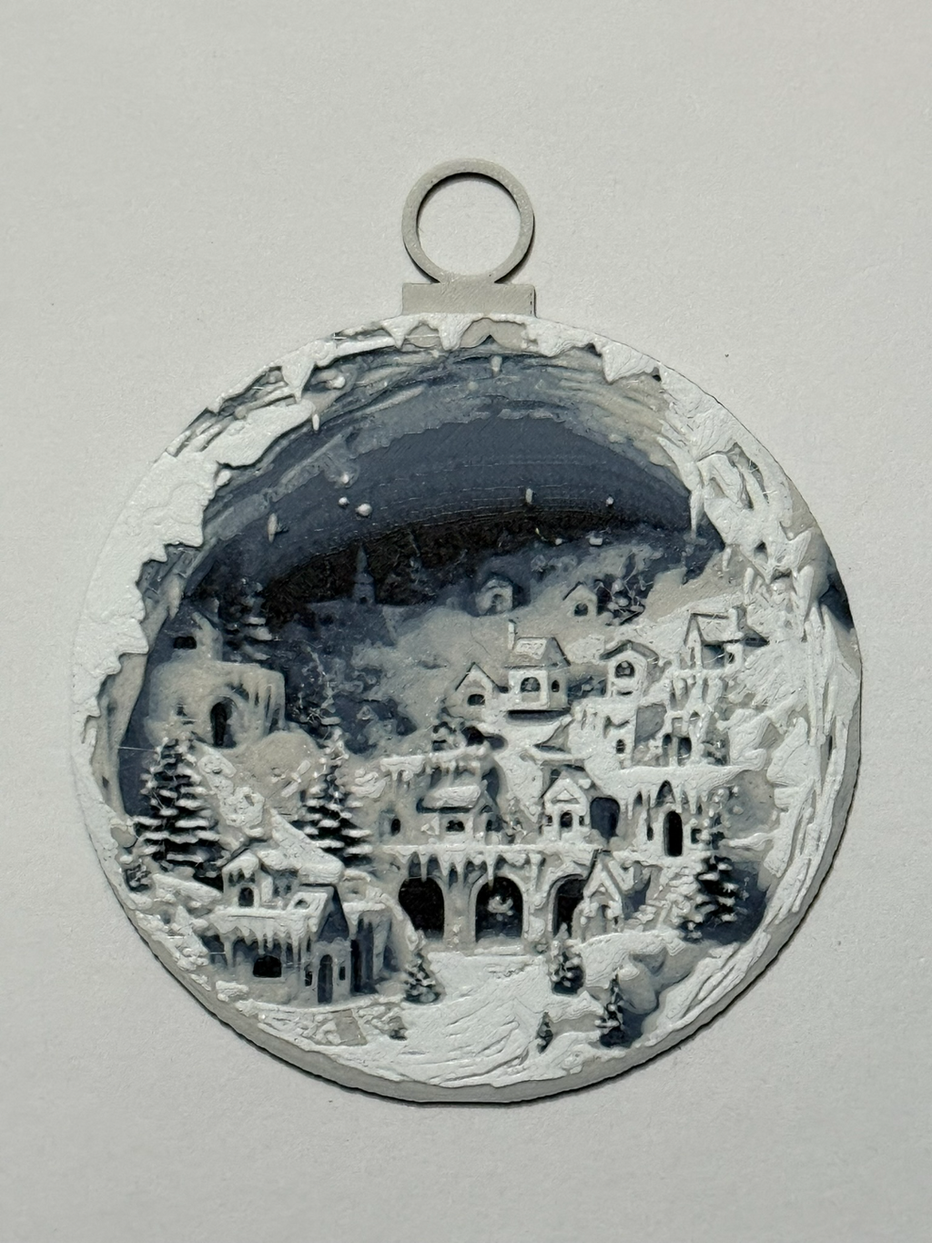 landscape christmas ball