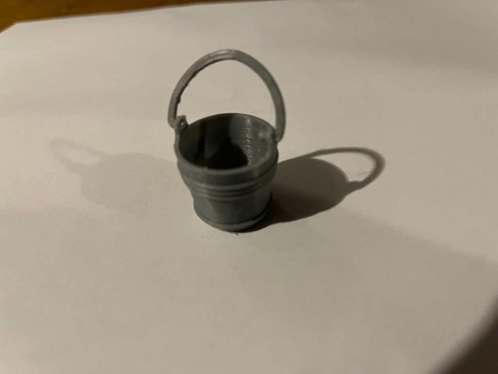 Bucket 10l 1:10 and 1:12 for RC car, miniature