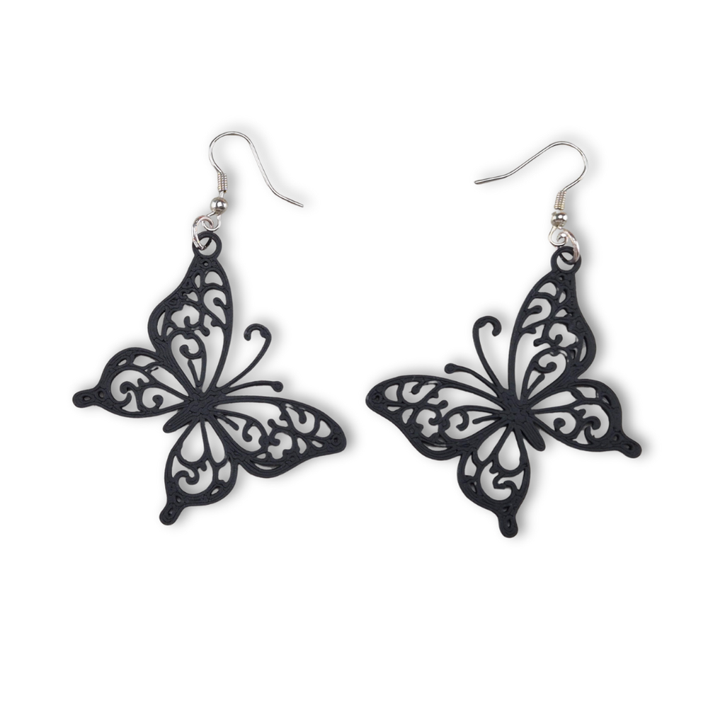 Filigree Butterfly Earrings