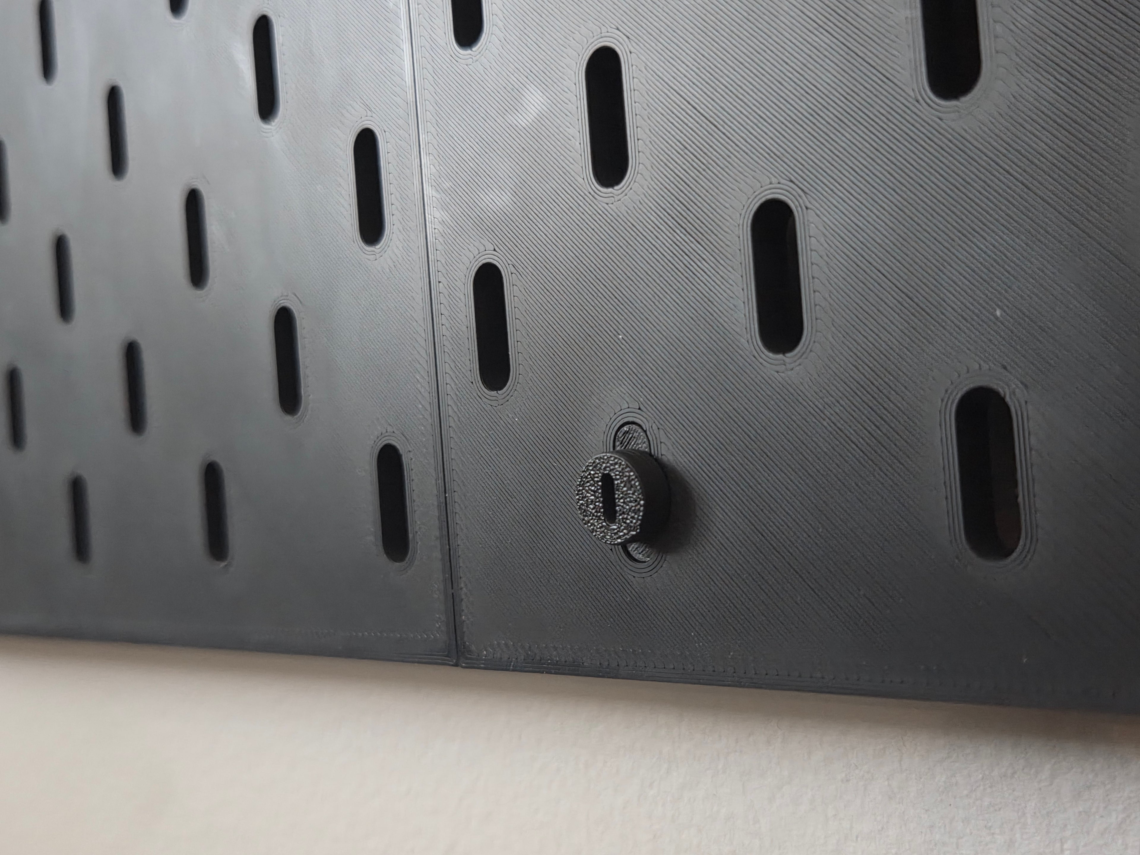 360mm x 560mm SKÅDIS style pegboard: 6pcs