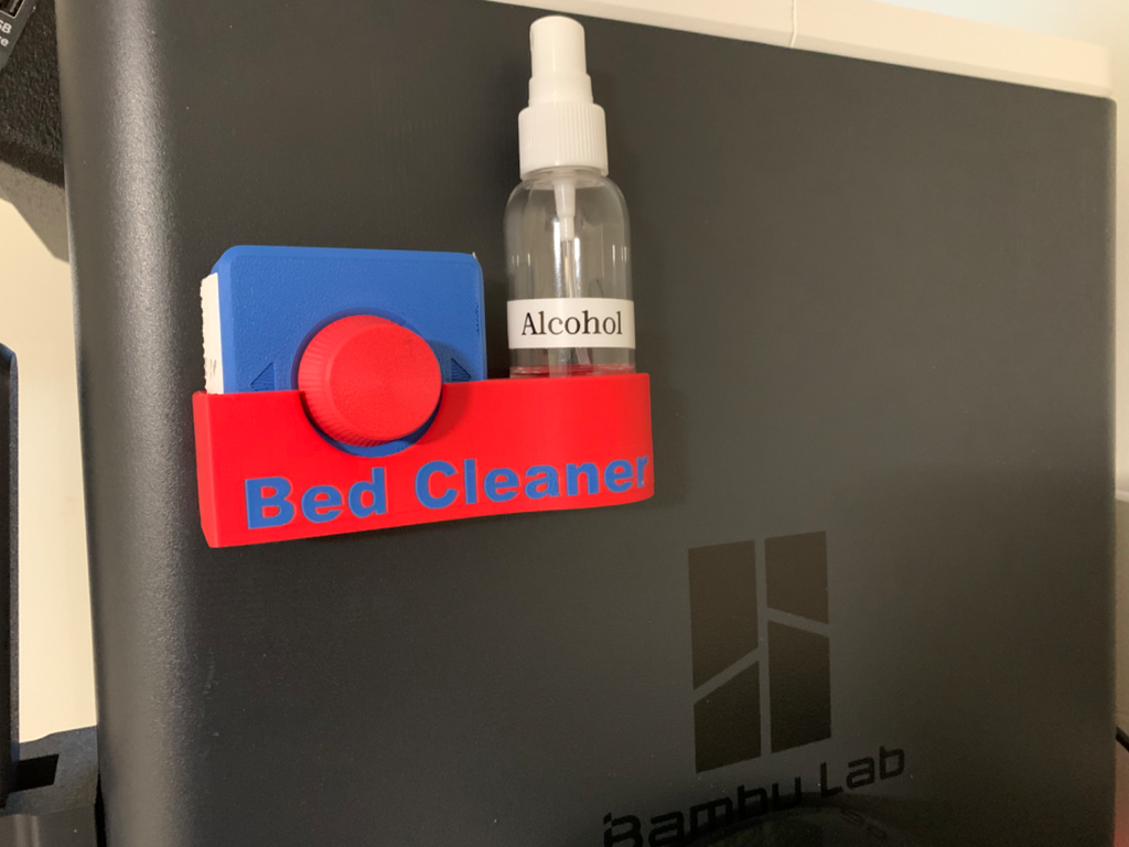 Bed Cleaner - Build Plate Cleaner HOLDER