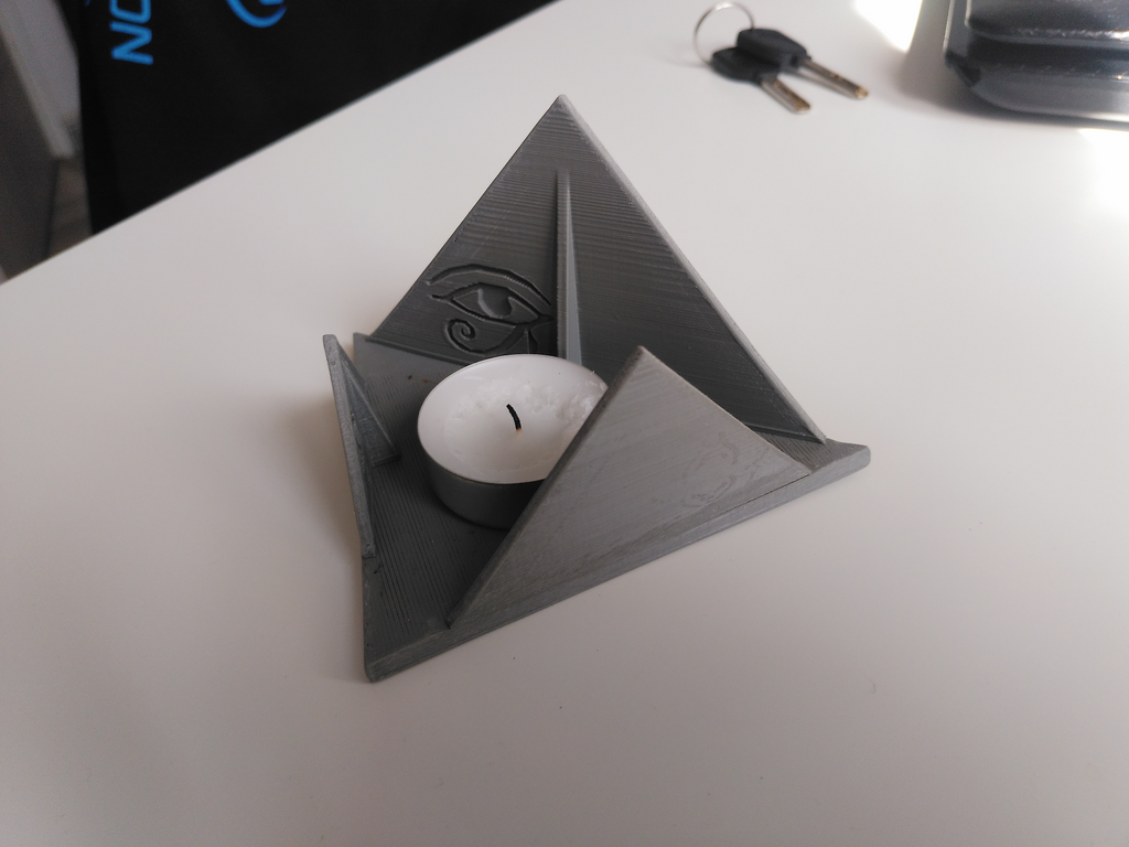Pyramid Candle Stand