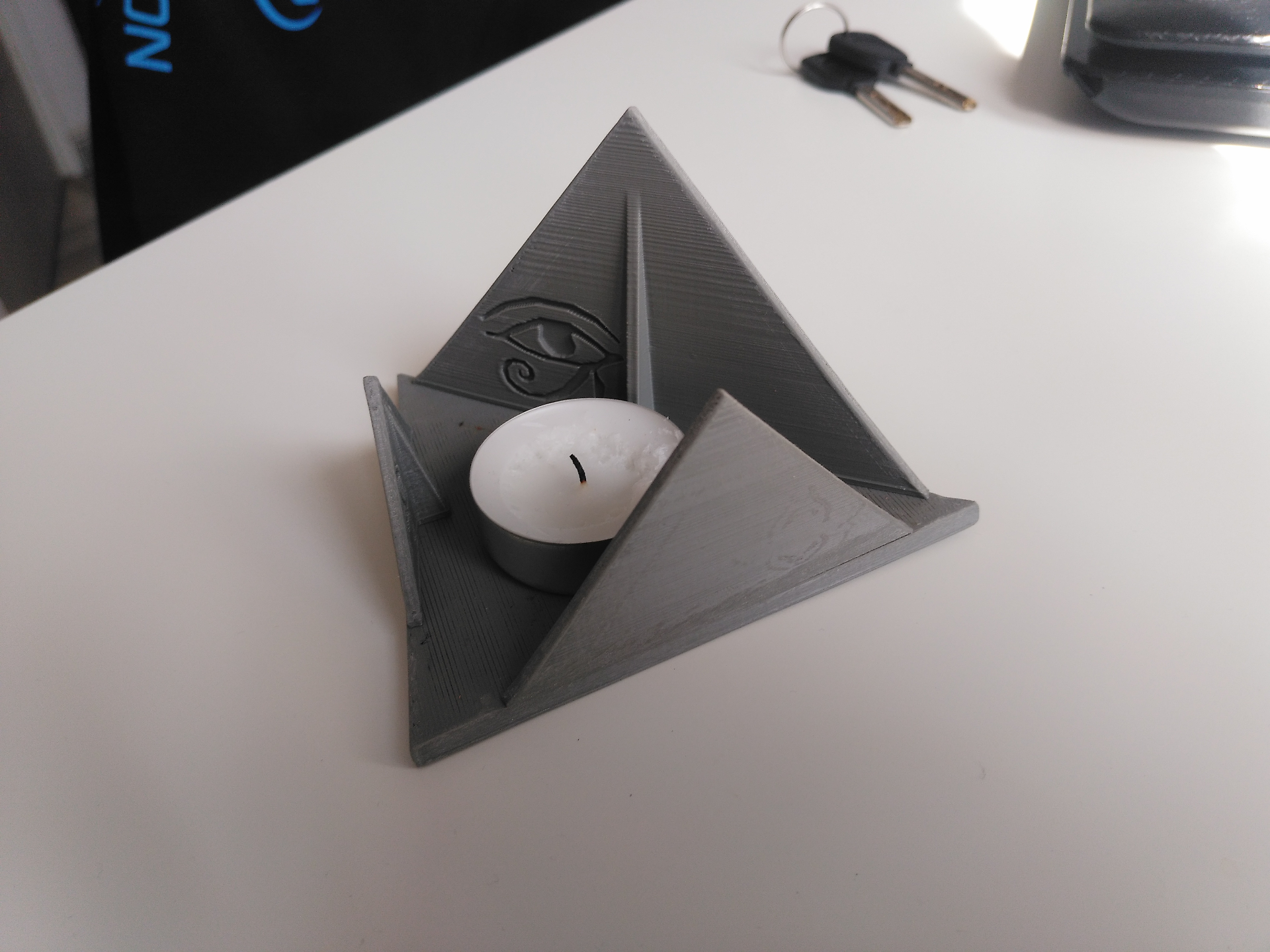 Pyramid Candle Stand