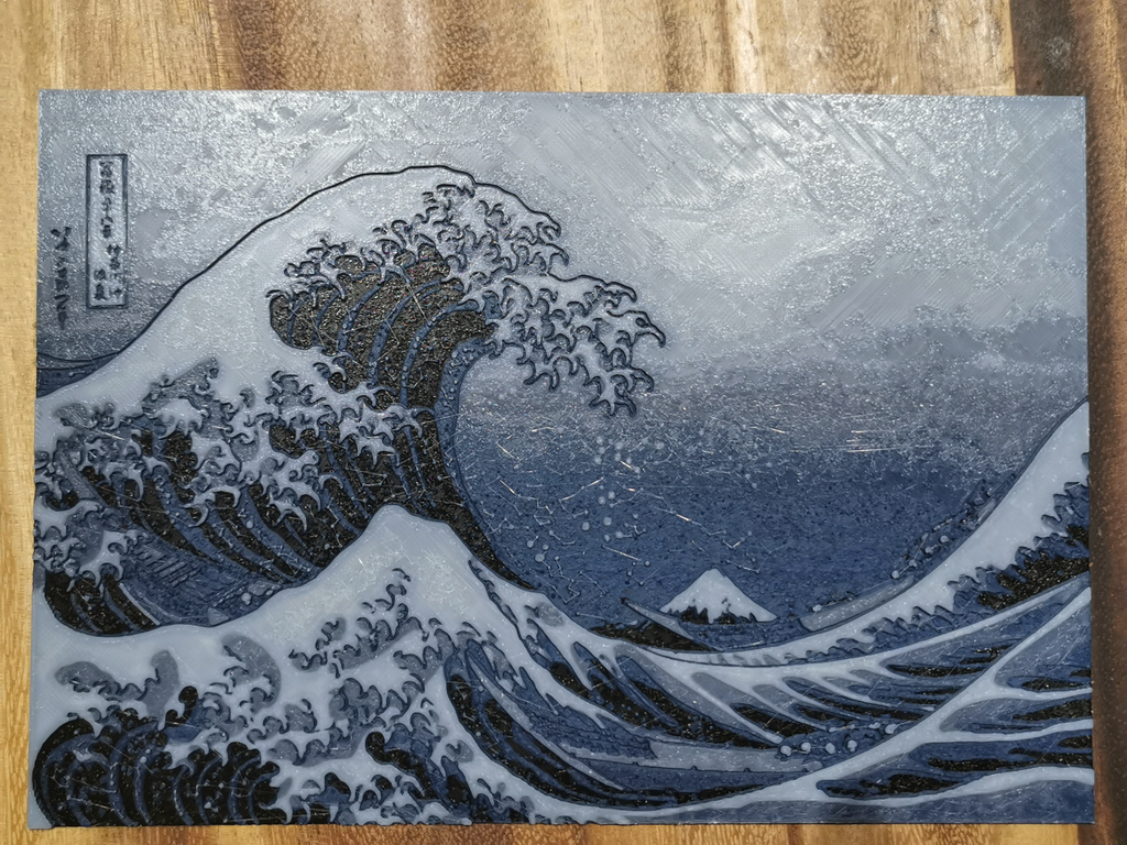 Grande Vague de Kanagawa (Hokusai)-Great Wave