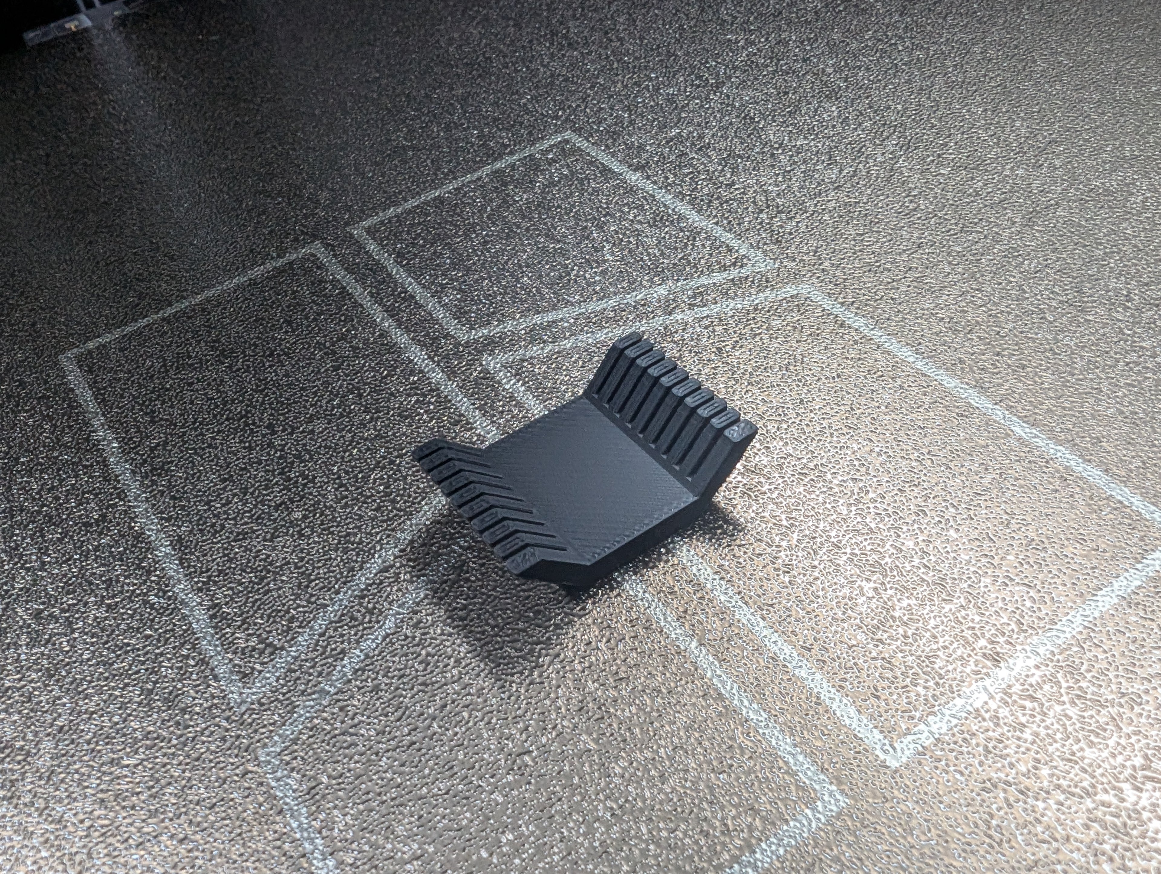 Z screw cleaning brush (using purge line)
