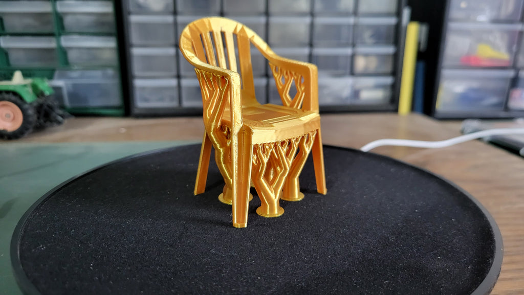 Plastic Garden Chair for Dummy 13