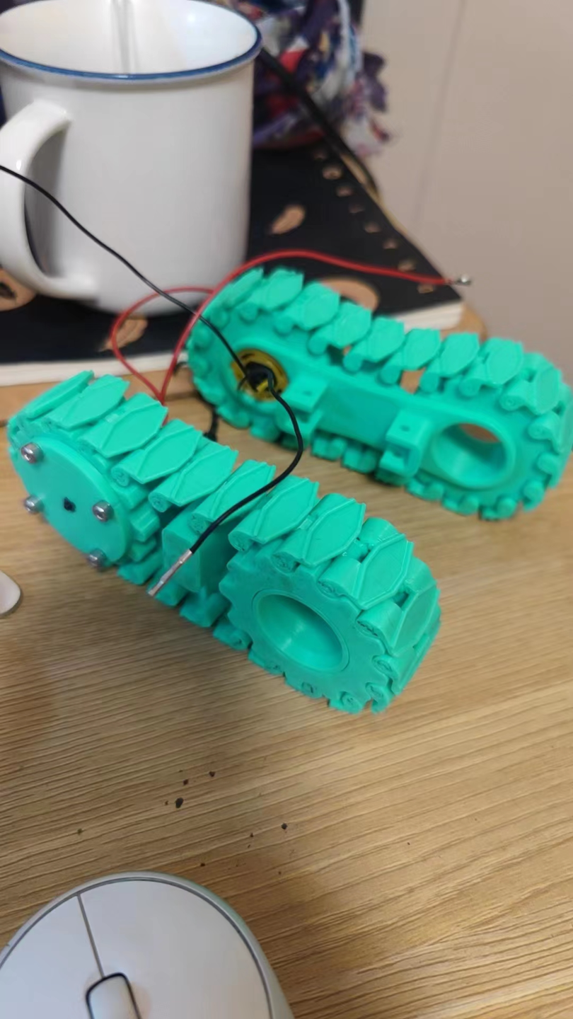 Universal Tracked Vehicle Chassis No Support No Assembly Required(通用履带车底盘 一体成型)