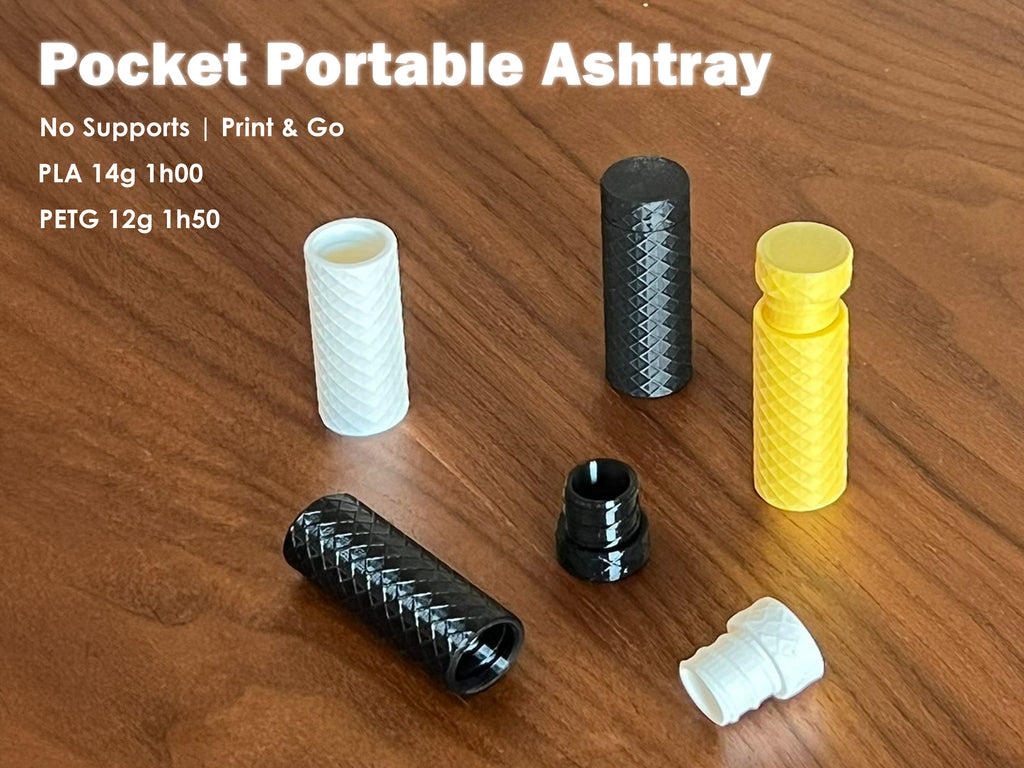 Portable Pocket Ashtray V2