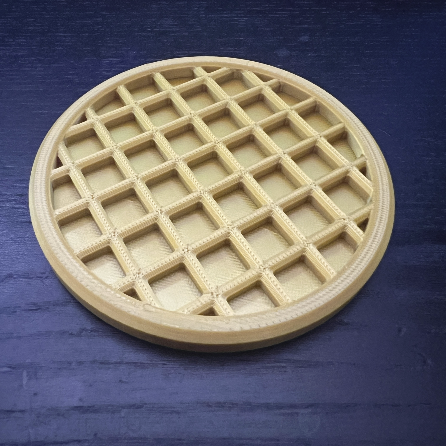 Waffle Drink Coaster
