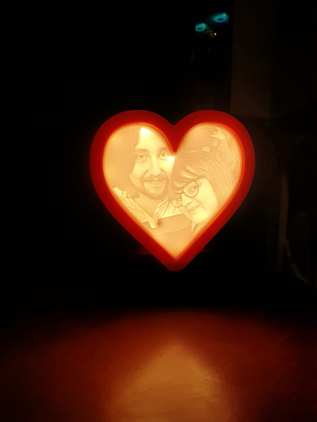 Heart Lithophane Holder