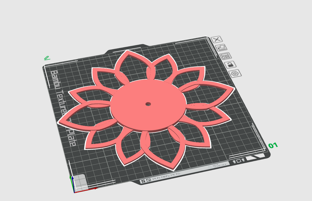 Wall Clock - Flower