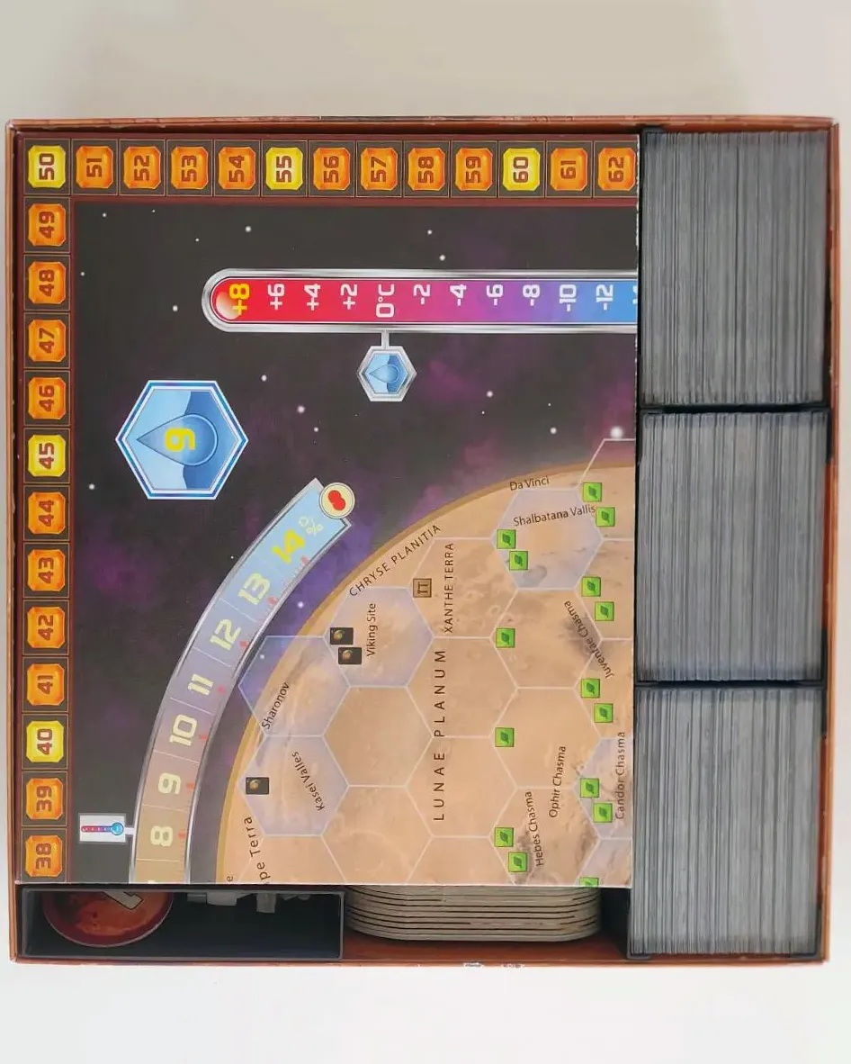 Terraforming Mars insert organizer