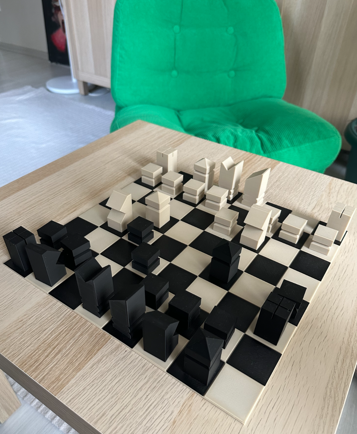 Minimal Chess Set - Beginner Friendly