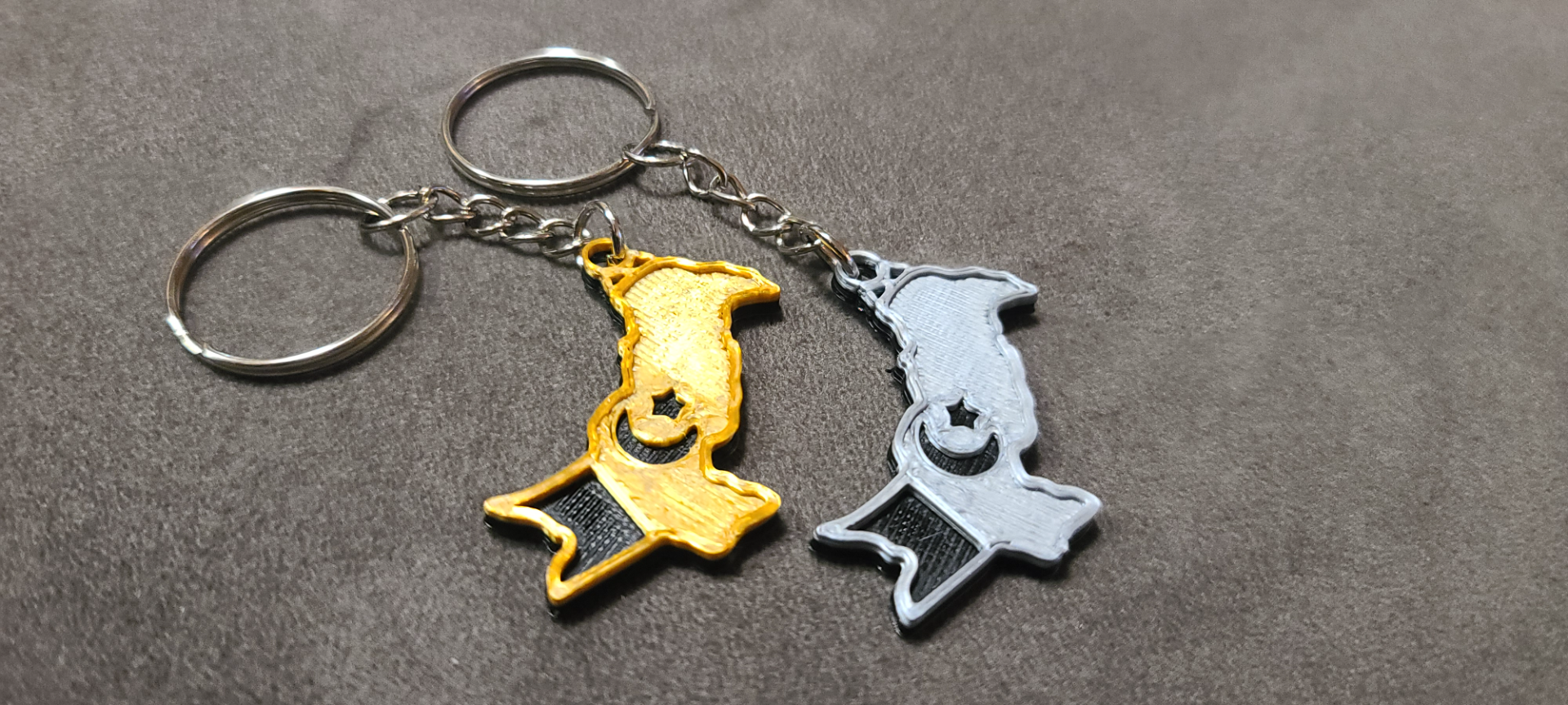 Pakistan Keychain Dual Color NO AMS Required