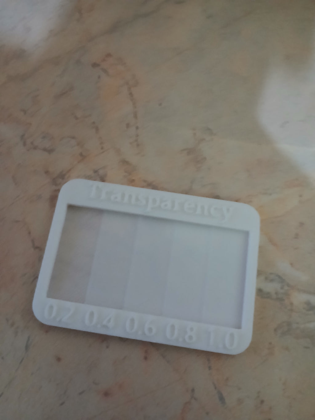 Transparency & Opacity Layer Height Test