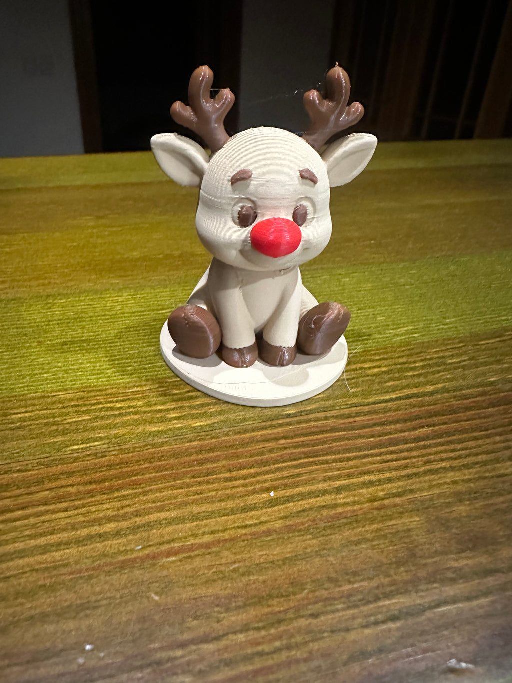 Cute Sitting Reindeer